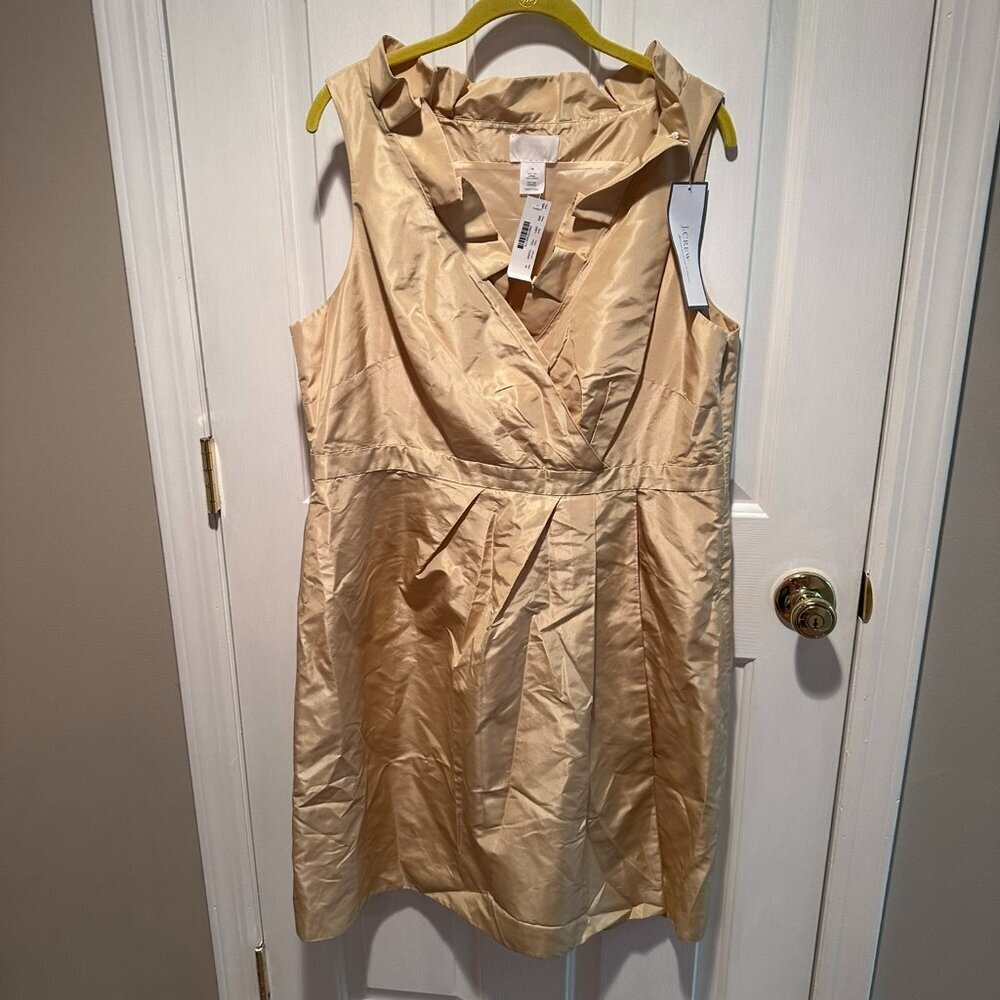 NWT J. Crew Special Occasions & Parties Yellow Dress - Size 18